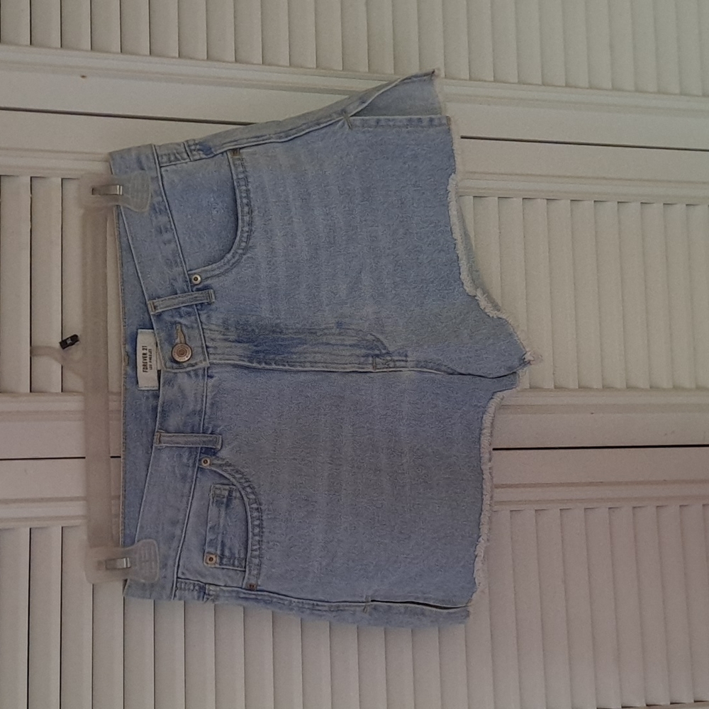 Light blue festival shorts